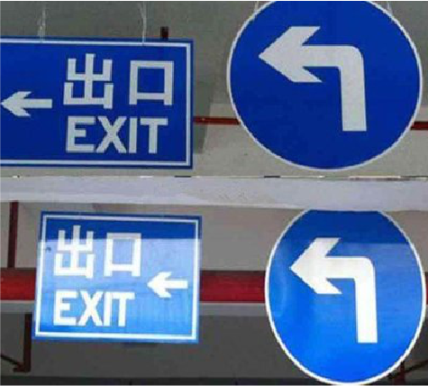 天全在日常生活中如何区分标识与标牌？