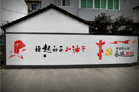 天全乡村振兴墙体彩绘