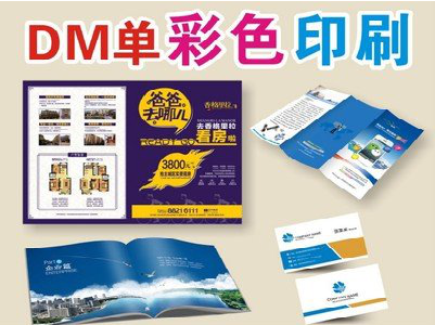 天全单页印刷，色彩搭配简单。