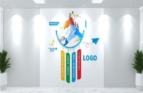 天全公司企业形象墙的工艺材料有哪些？