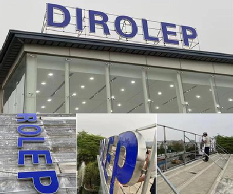 天全楼顶发光字安装的注意事项。